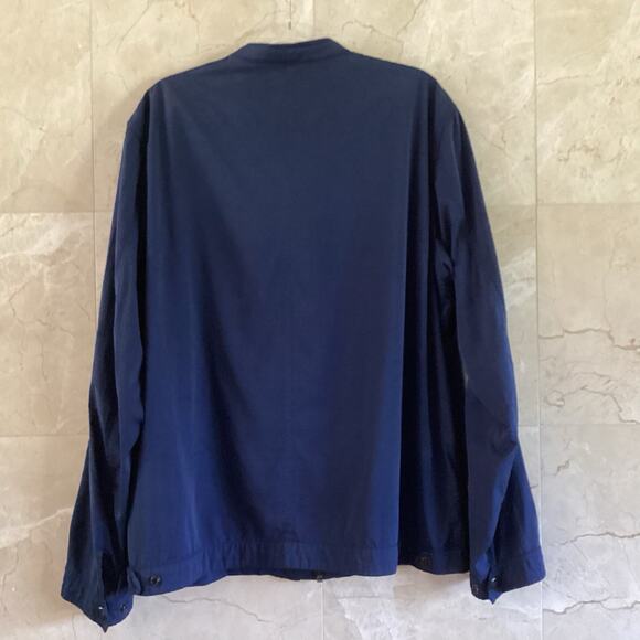 Diesel Zip Track Jacket - XL Navy Minimalist Lightweight Casual Streetwear $325 - Picture 8 of 11